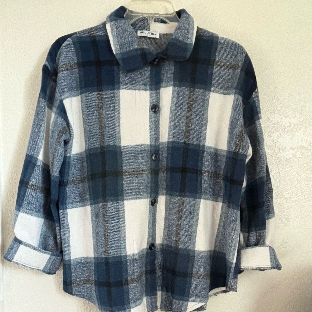 Long sleeve flannel shirt